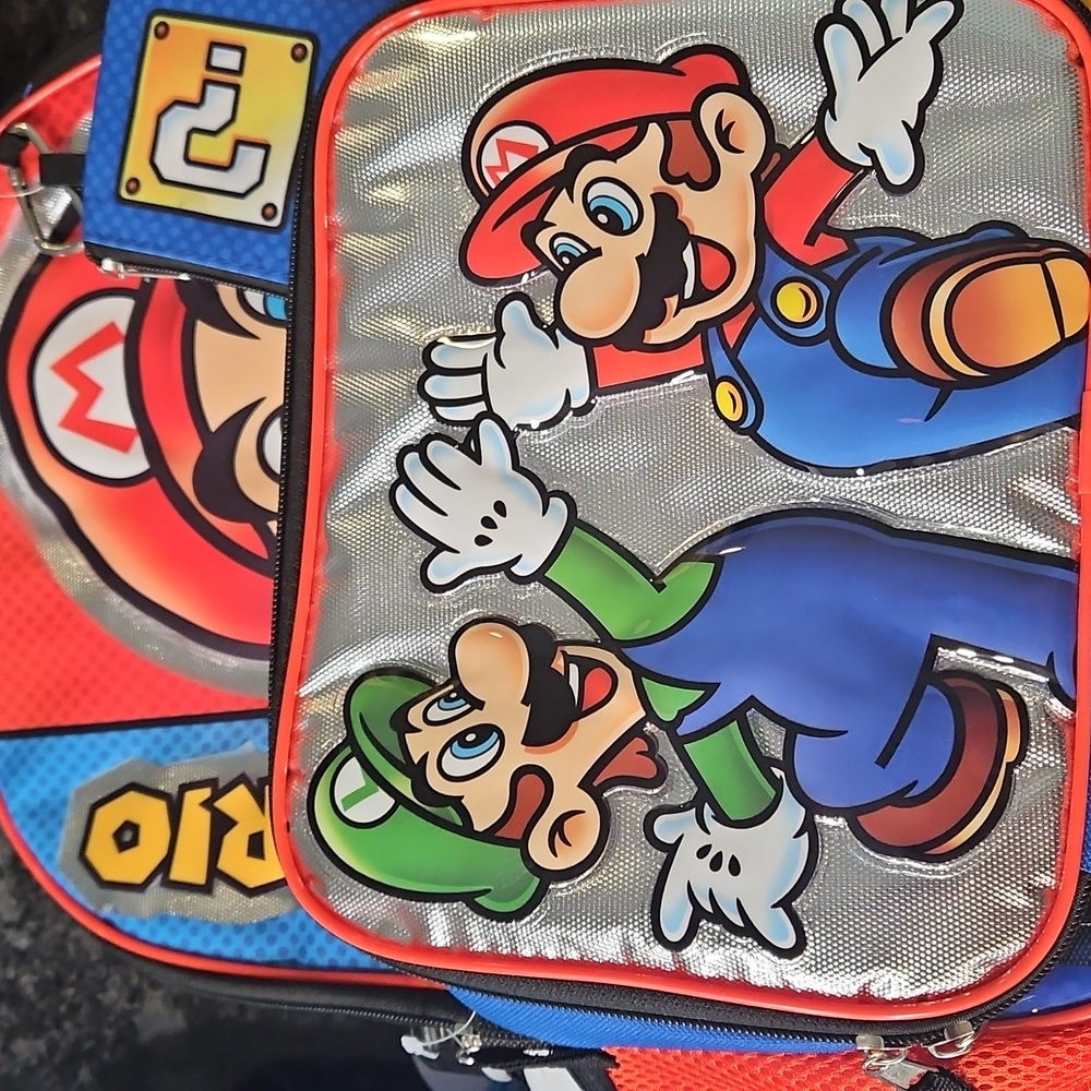 Super Mario and Luigi Backpack